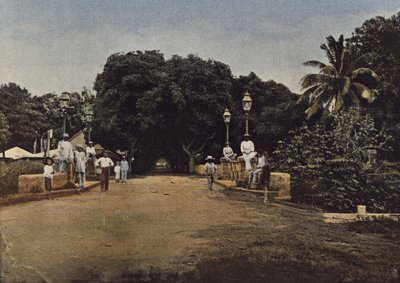 Entrance to the City of Papeete by European Photographer